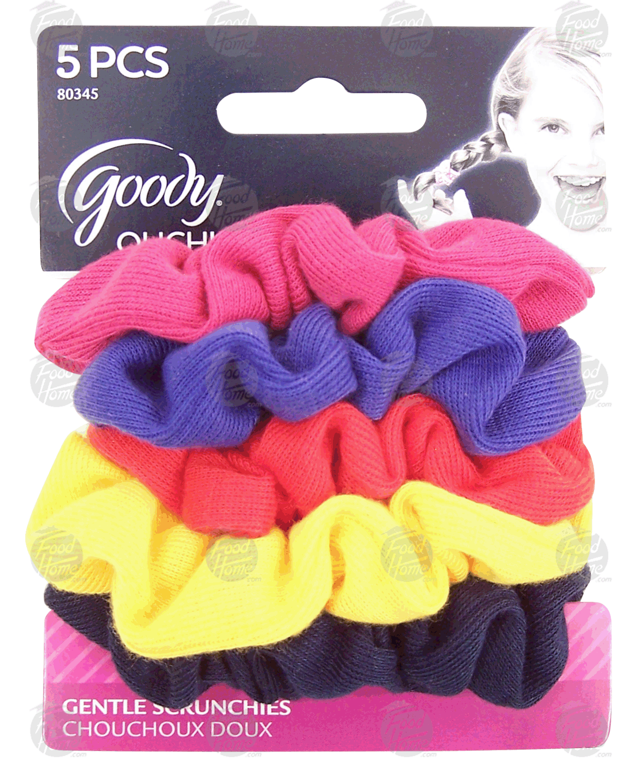 Goody Ouchless gentle scrunchies, multi-color Full-Size Picture